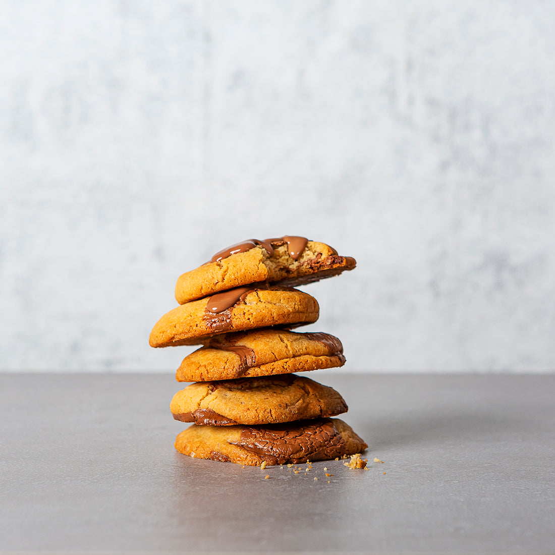 Brown Butter Salted Double Chocolate Chip Cookies