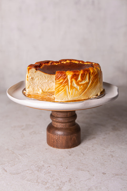 San Sebastian cheesecake