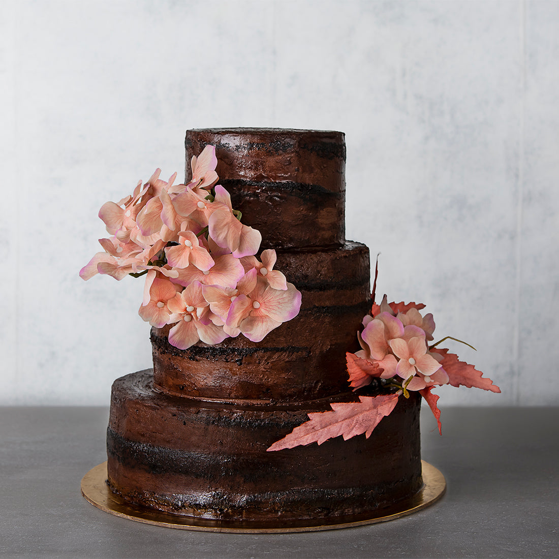 chocolate flower celebration cake