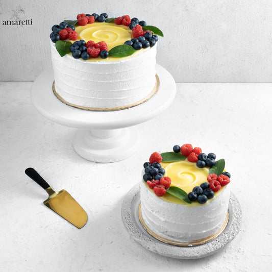 Lemon berry cake